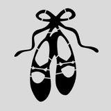 Ballet Shoes Cookie Cutter | Stamp | Stencil #1 Girly / Dolls / Princess Cookie Cutter Lady 