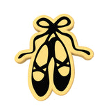 Ballet Shoes Cookie Cutter | Stamp | Stencil #1 Girly / Dolls / Princess Cookie Cutter Lady 