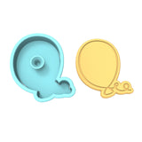 Balloon Cookie Cutter | Stamp | Stencil #1