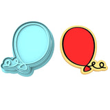 Balloon Cookie Cutter | Stamp | Stencil #1