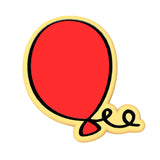 Balloon Cookie Cutter | Stamp | Stencil #1
