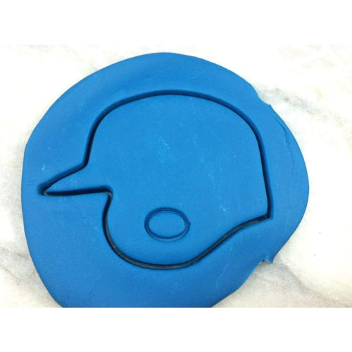 Baseball Batting Helmet Cookie Cutter