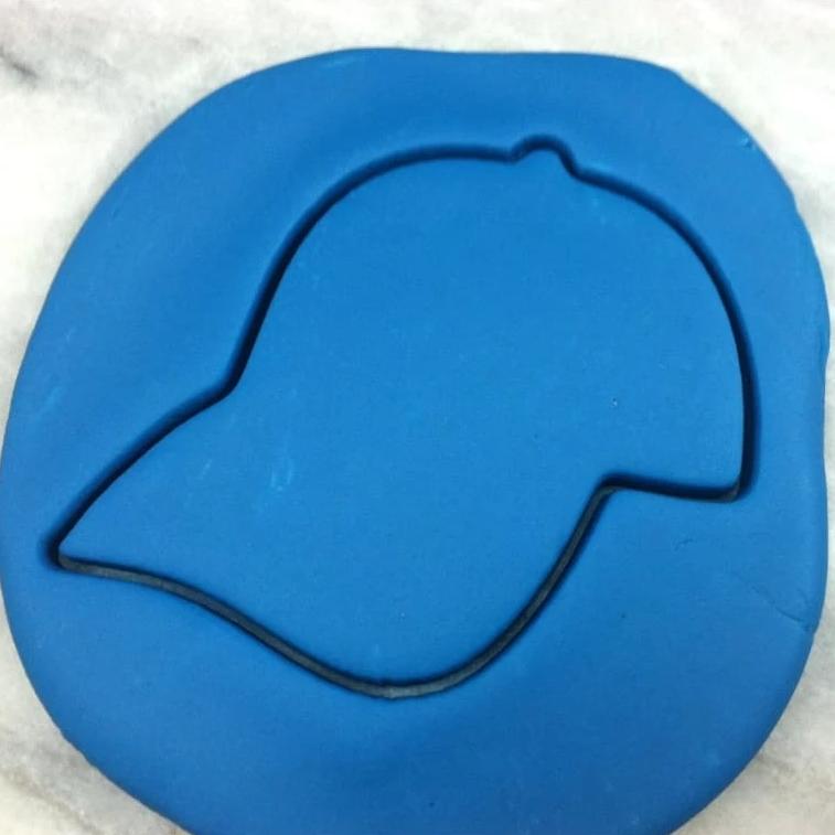 Baseball Cap Hat Cookie Cutter Sports Cookie Cutter Lady 
