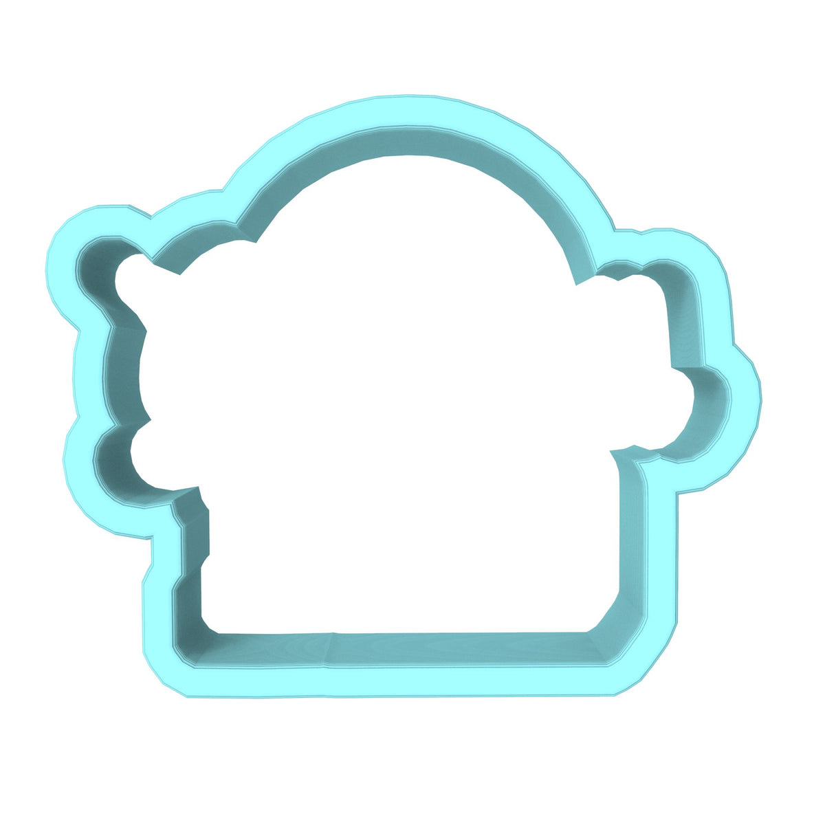 Baseball Dad Cookie Cutter | Stamp | Stencil #1 Wedding / Baby / V Day Cookie Cutter Lady MINI - 2 Inches (5cm) Cookie Cutter ONLY (Outline) 