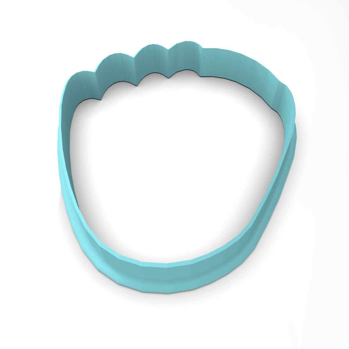 Baseball Glove Cookie Cutter | Stamp | Stencil #1