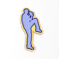 Baseball Pitcher Cookie Cutter | Stamp | Stencil #3