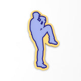 Baseball Pitcher Cookie Cutter | Stamp | Stencil #3