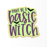 Basic Witch Cookie Cutter | Stamp | Stencil #1