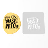 Basic Witch Cookie Cutter | Stamp | Stencil #1