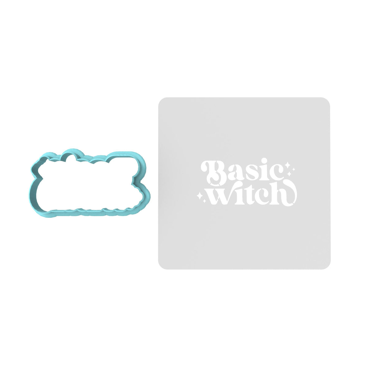 Basic Witch Cookie Cutter | Stamp | Stencil #2
