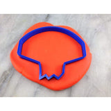 Basketball Hoop Cookie Cutter Outline #1 - Sports