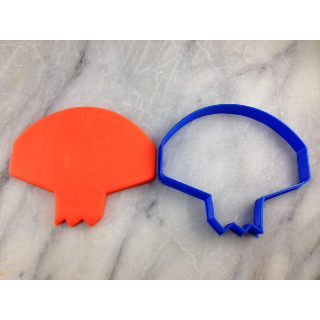 Basketball Hoop Cookie Cutter Outline #1 - Sports