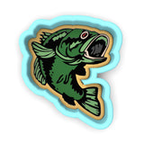 Bass Cookie Cutter | Stamp | Stencil #1 Boys/ Army / Outdoorsman Cookie Cutter Lady 