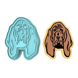 Basset Hound Dog Breed Cookie Cutter | Stamp | Stencil #1 Animals & Dinosaurs Cookie Cutter Lady MINI - 2 Inches (5cm) **BUNDLE** Cutter + Stamp 
