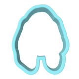 Basset Hound Dog Breed Cookie Cutter | Stamp | Stencil #1 Animals & Dinosaurs Cookie Cutter Lady MINI - 2 Inches (5cm) Cookie Cutter ONLY (Outline) 