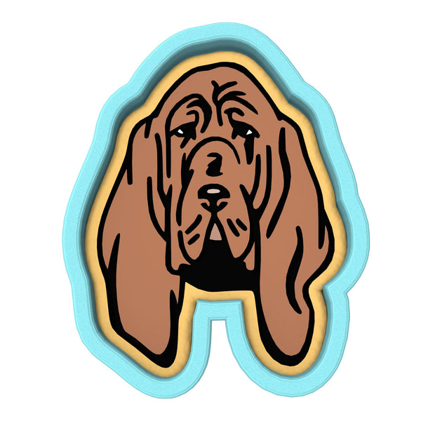 Basset Hound Dog Breed Cookie Cutter | Stamp | Stencil #1 Animals & Dinosaurs Cookie Cutter Lady 