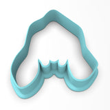 Basset Hound Face Cookie Cutter | Stamp | Stencil #1