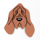 Basset Hound Face Cookie Cutter | Stamp | Stencil #1