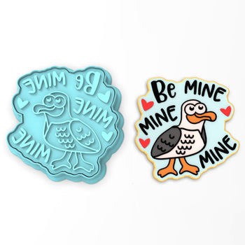 Be Mine Mine Mine Cookie Cutter | Stamp | Stencil