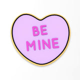 Be Mine Valentine Heart Cookie Cutter | Stamp | Stencil