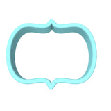 Be My Valentine Plaque Cookie Cutter | Stamp | Stencil