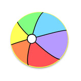 Beach Ball Cookie Cutter | Stamp | Stencil #1