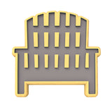 Beach Chair Cookie Cutter | Stamp | Stencil #2