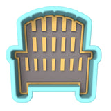 Beach Chair Cookie Cutter | Stamp | Stencil #2