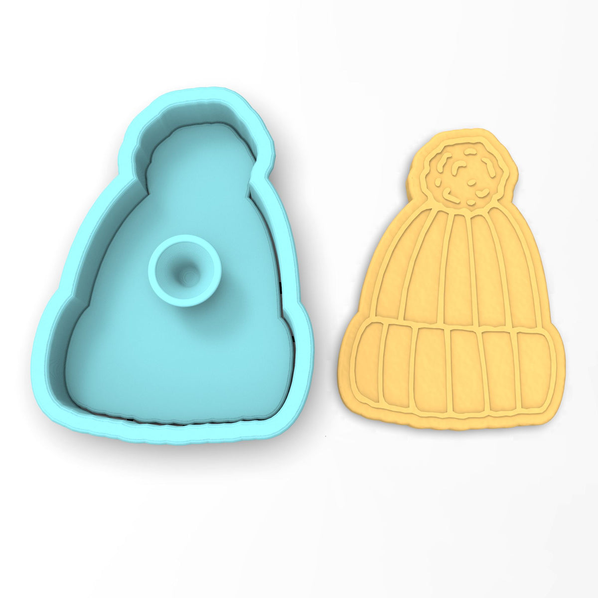 Beanie Hat Cookie Cutter | Stamp | Stencil