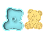 Bear Body Cookie Cutter | Stamp | Stencil #1