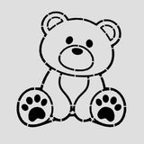 Bear Body Cookie Cutter | Stamp | Stencil #1