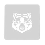 Bear Face Cookie Cutter | Stamp | Stencil #2 Animals & Dinosaurs Cookie Cutter Lady MINI - 2 Inches (5cm) Stencil ONLY 