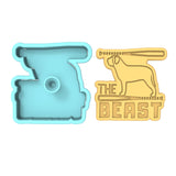 Beast Cookie Cutter | Stamp | Stencil #1 4th of july Cookie Cutter Lady 