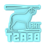 Beast Cookie Cutter | Stamp | Stencil #1 4th of july Cookie Cutter Lady MINI - 2 Inches (5cm) Stamp ONLY 