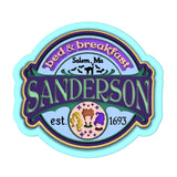 Bed and Breakfast Sanderson Cookie Cutter | Stamp | Stencil #1