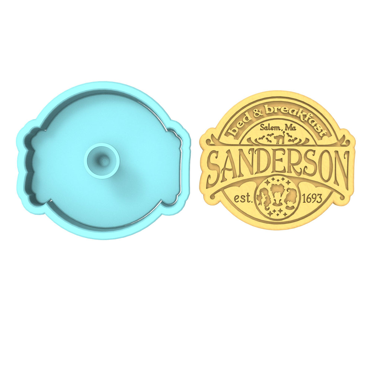 Bed and Breakfast Sanderson Cookie Cutter | Stamp | Stencil #1