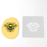 Bee Cookie Cutter | Stamp | Stencil #1