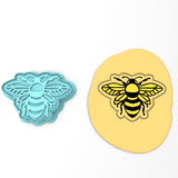 Bee Cookie Cutter | Stamp | Stencil #1