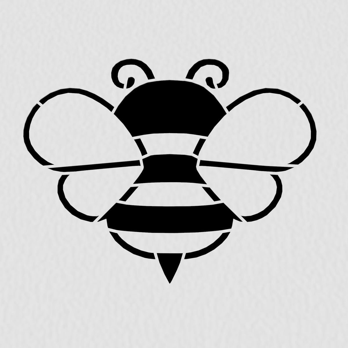 Bee Cookie Cutter | Stamp | Stencil #2