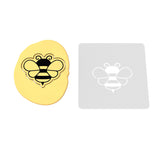 Bee Cookie Cutter | Stamp | Stencil #2