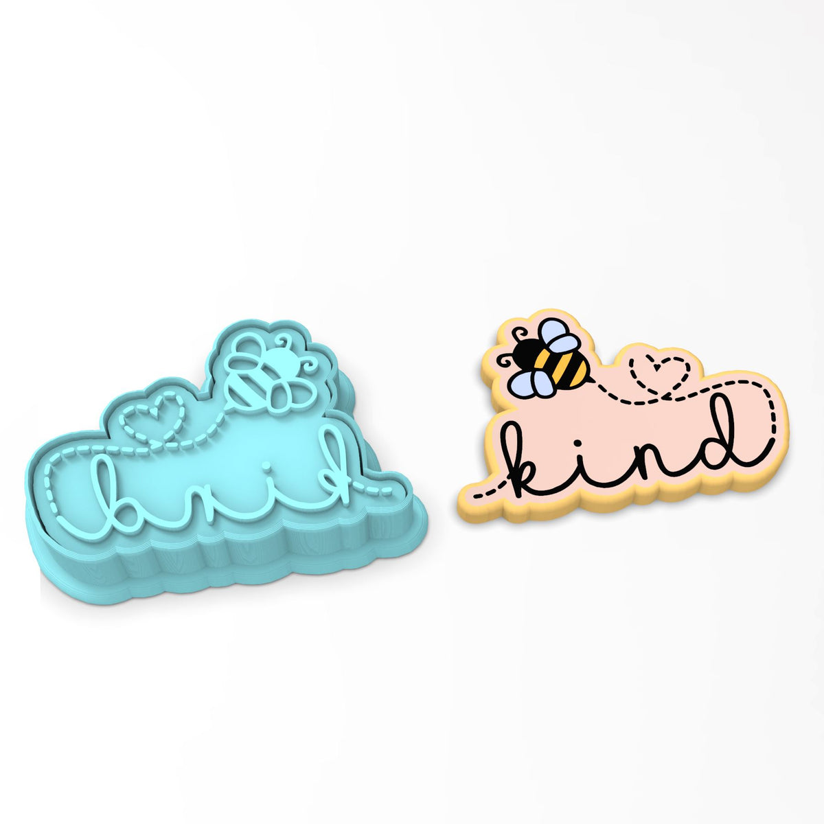 Bee Kind Cookie Cutter | Stamp | Stencil #1