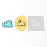 Bee Kind Cookie Cutter | Stamp | Stencil #1