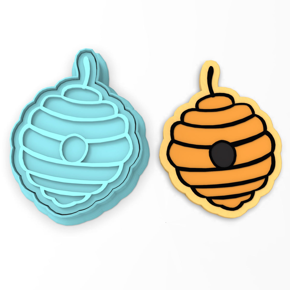 Beehive Cookie Cutter | Stamp | Stencil #1