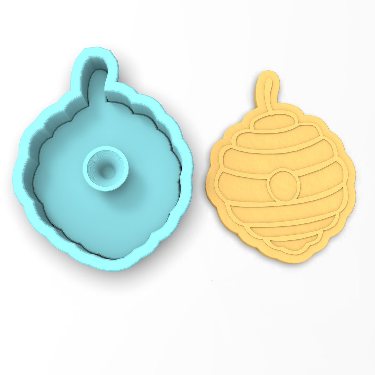 Beehive Cookie Cutter | Stamp | Stencil #1