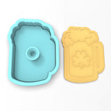 Beer Clover Cookie Cutter | Stamp | Stencil