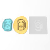 Beer Clover Cookie Cutter | Stamp | Stencil