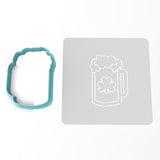 Beer Clover Cookie Cutter | Stamp | Stencil