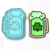 Beer Clover Cookie Cutter | Stamp | Stencil