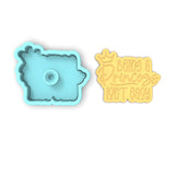 Being a Princess Isn't Easy Cookie Cutter | Stamp | Stencil #1