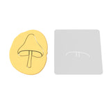 Bell Mushroom Cookie Cutter | Stamp | Stencil